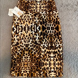 Cheetah print pencil skirt